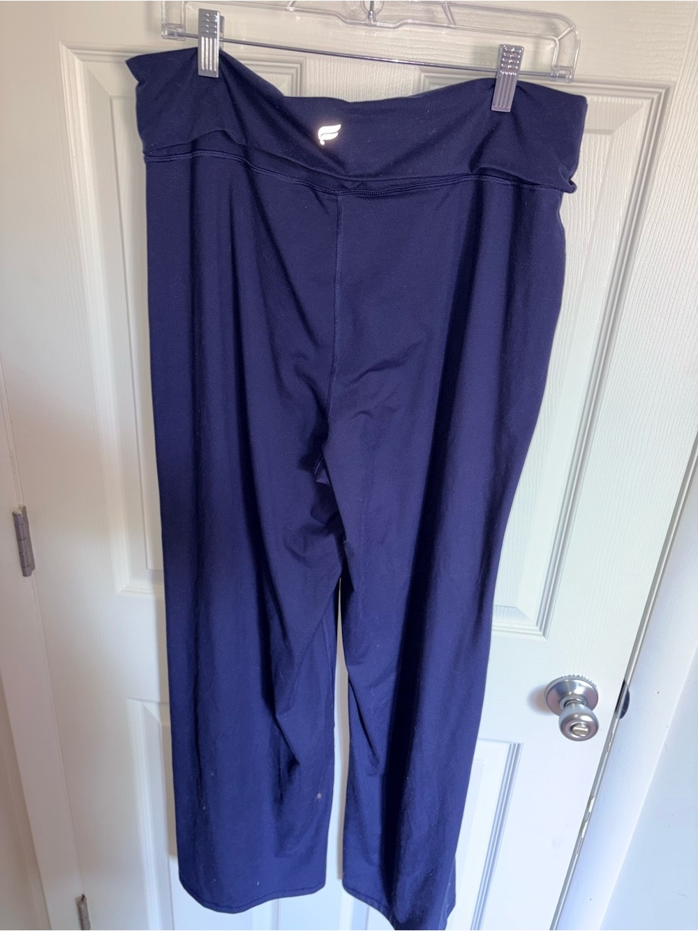 Fabletics Wide-Leg Fold-Over Waist Pants